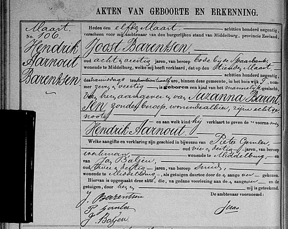 In 1888 wordt Joost bode bij de godshuizen en de nutsspaarbank. De godshuizen zijn de plaatsen waar zieken, ouderlingen en wezen opvang vinden.