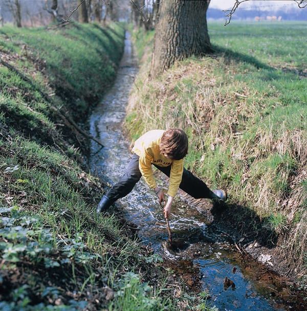 Waterzuivering in Vlaanderen Nu afval- en regenwater zo goed mogelijk scheiden Afkoppelen van Regenwater grachten, afspoeling van velden