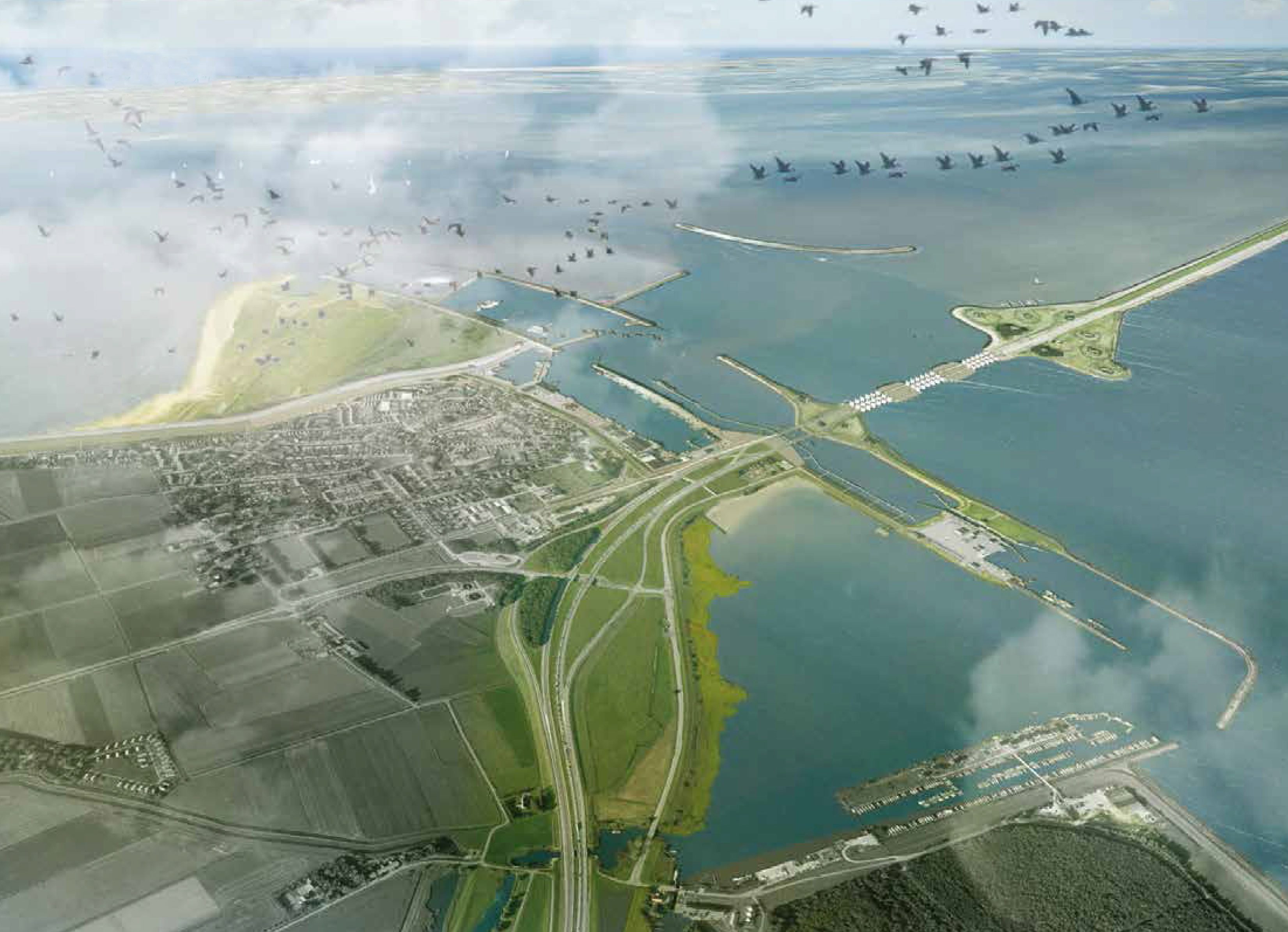 t 12 13 WELSTANDSCOMMISSIE PROJECT HOLLANDS KROON JAARVERSLAG BIJZONDER PLAN 2015 DEN OEVER Masterplan Beeldkwaliteit Afsluitdijk De Afsluitdijk gaat verbeterd worden qua waterveiligheid en