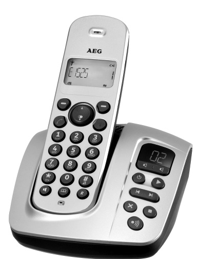 Eurofon E 1525 Gebruiksaanwijzing Draadloze DECT-telefoonset met