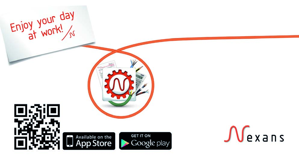 Nexans EASYCALC TM Uw gratis tool voor kabelsectieberekening op www.nexans.