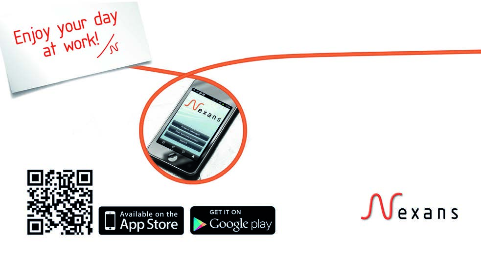 Nexans APP Neem onze productcataloog mee op uw smartphone!
