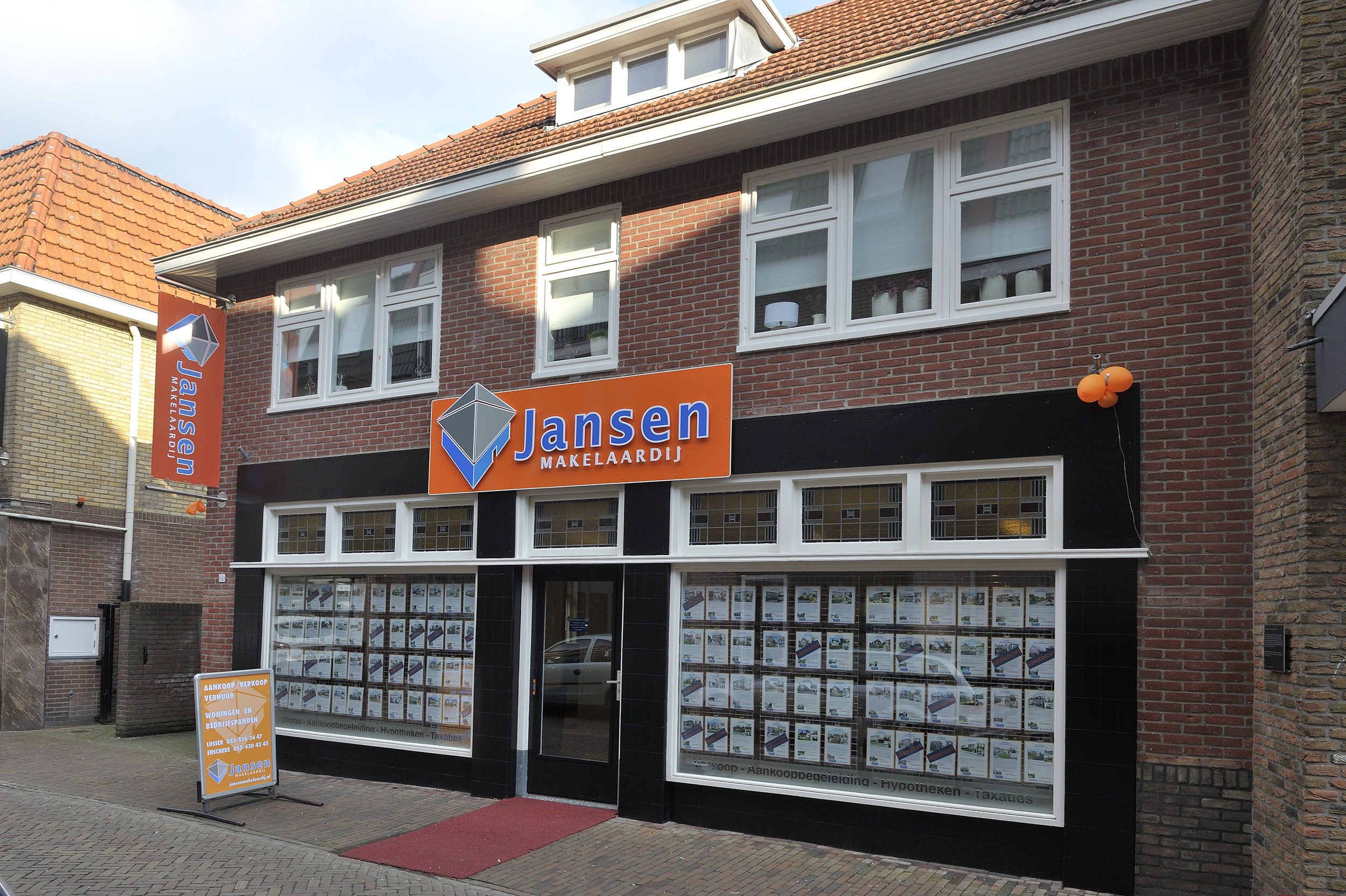 Jansen Makelaardij Enschede & Losser Brinkstraat 171A 7512 ED ENSCHEDE T: (053) 4304345 Brinkstraat 16 7581 GC