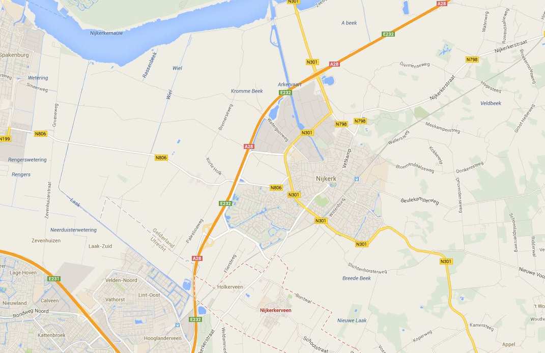HOOFDSTUK 3Locaties De gemeente wil CPO stimuleren en maakt dit mogelijk in 2 nieuwe uitleggebieden in Nijkerkerveen en in Doornsteeg aan de westkant van Nijkerk.
