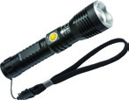 Akku zaklamp met 450 lumen voor de veeleisende gebruiker IP 44 Focus 2h 450 Lumen LuxPremium focus LED-zaklamp met batterij TL 450AF IP 44 Uiterste heldere LED-zaklamp met hoogwaardige zoemfunctie.