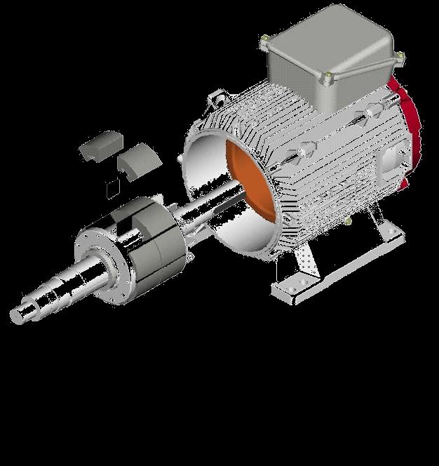 Onderzoek (fase 1) Rotor met permanent magneten Vermindering van rotor verliezen Minder warmte dus langere levensduur en