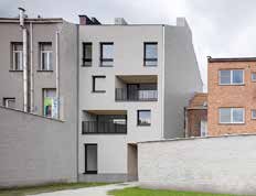 Grondplannen nieuwbouwwoning 3 tot 5 slaapkamers DERDE VERDIEPING Lange Lobroekstraat 36/12 Bewoonbare opp.