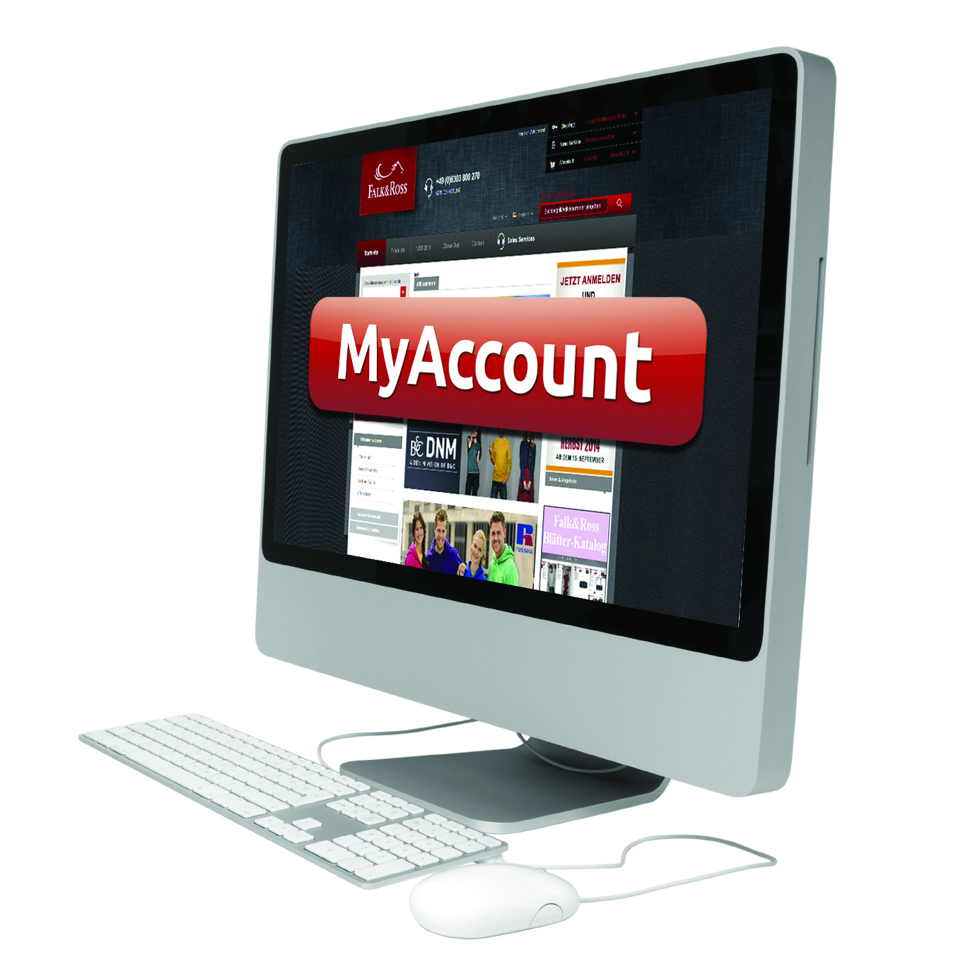 MyAccount Nieuwe functies: Bekijk uw facturen en creditnota s in één klik. Stuur ons uw retours onafhankelijk en zonder vertraging. Eenvoudig en snel retours combineren.