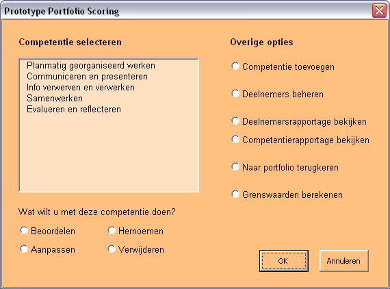 Computerprogramma PPS, dd. 10 januari 2005 Inleiding Het computerprogramma PPS is een Excel-applicatie waarmee competenties geïnventariseerd en geoperationaliseerd kunnen worden.