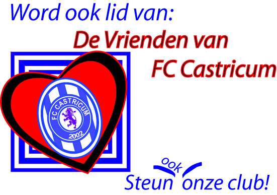 Vele mensen binnen FC Castricum hebben de behoefte iets extra s te doen voor de club. Vanaf de start van FC Castricum in 2002 zijn de Vrienden van FC Castricum begonnen met hun activiteiten.