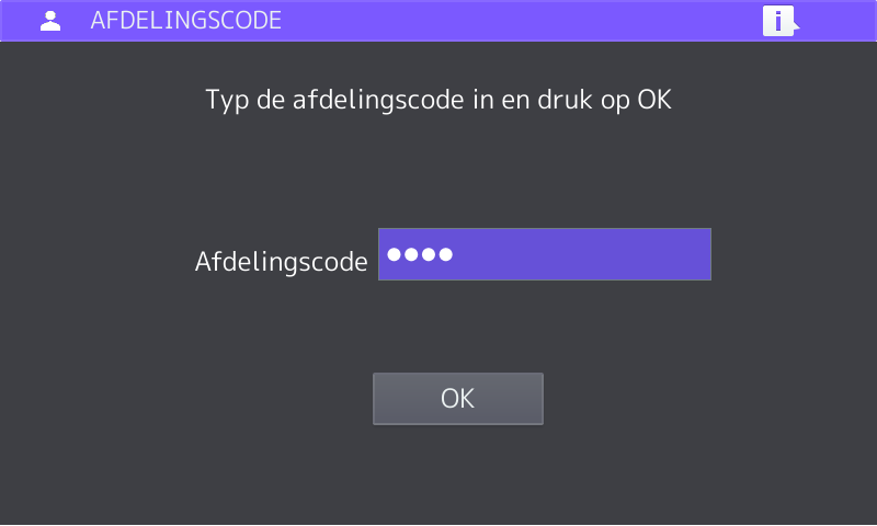 Ongeldige takenlijst Opdrachten welke zonder afdelingscode worden geprint (of met onvoldoende quota) kunnen worden verplaatst