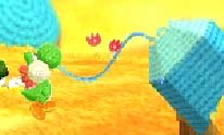Strikken lostrekken Door Yoshi' s tong uit te steken naar ee n kun je de strik losmaken. Soms vind je daardoor een verborgen voorwerp of een geheime ruimte.