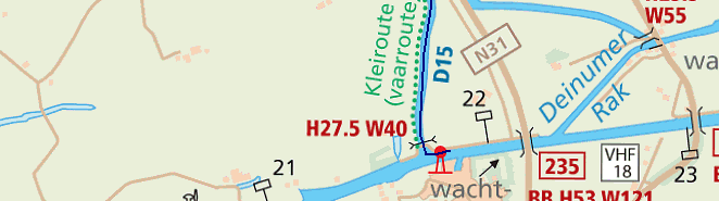 20 Berlikum - Trekwei (Deinum) (B2) Ploeg: B2 Afstand: 10.28km 0m: Wissel Berlikum B1-B2.