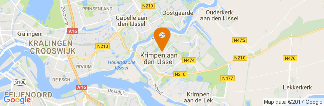 Woning op kaart Buurtinformatie U woont in Krimpen aan den IJssel op een unieke locatie met tal van voorzieningen.
