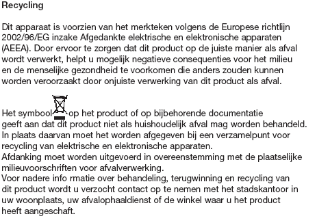 Er berust copywrite op deze gebruiksaanwijzing, niets mag