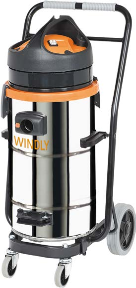 WINDLY 515 B By pass koeling Versterkte ketel in inox Duwwagen - 2 grote wielen Stevig metalen onderstel Kantelketel - snel ledigen Geleverd met vuilwaterfilter Vermogen: 1300 W BY PASS Onderdruk: