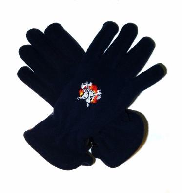 Handschoenen en sjaal Sjaal fleece met geborduurd brandweerlogo 100% polyester fleece + borduring brandweerlogo 280 gr/m² Zwart Rood Grijs Geel Navy 155 x 25 cm 814.