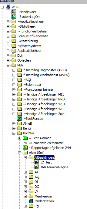 Oud vs Nieuw : iwa BBS Navigatie Bladeren door boom om object te bedienen 1. Je moet weten waar een station ligt 2.