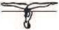 14a Gebogen kniehouding op de buik (bent knee front layout position) - Het lichaam in gestrekte ligging op de borst.