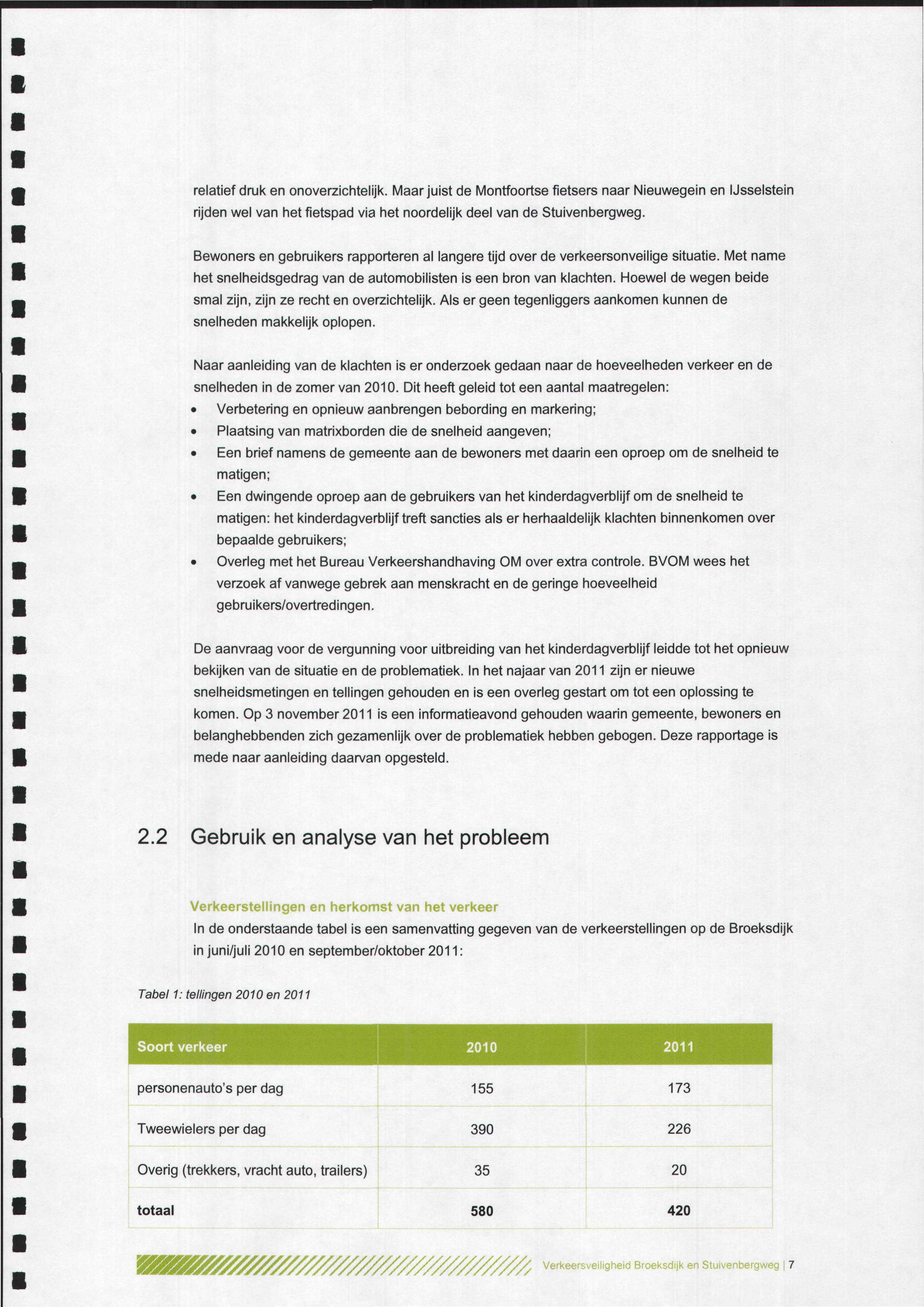 relatief druk en onoverzichtelijk. Maar juist de Montfoortse fietsers naar Nieuwegein en IJsselstein rijden wel van het fietspad via het noordelijk deel van de Stuivenbergweg.