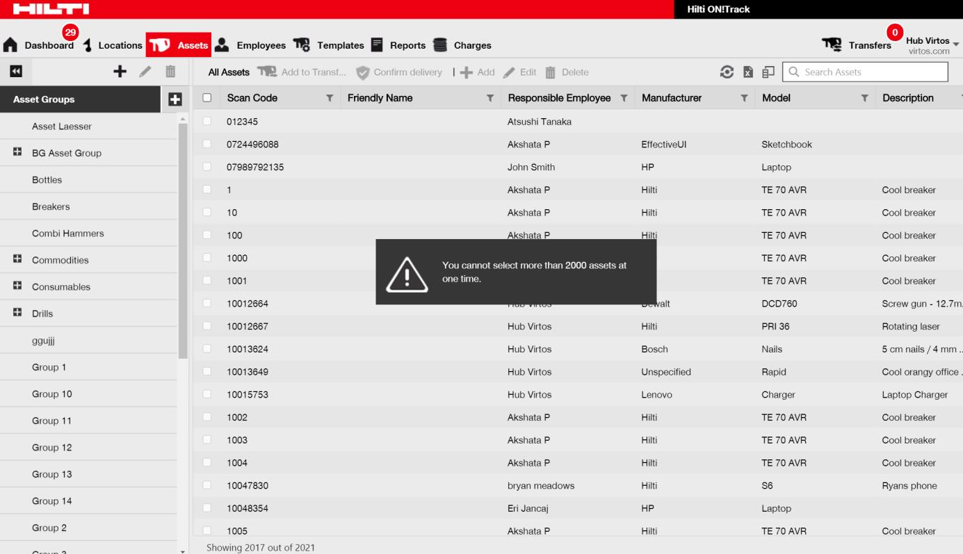 2.2 Verbeteringen 2.2.1 Rasterfunctionaliteit De kolombreedte in het raster kan door een gebruiker tijdens een login-sessie worden gedefinieerd en zal worden opgeslagen voor de volgende login.