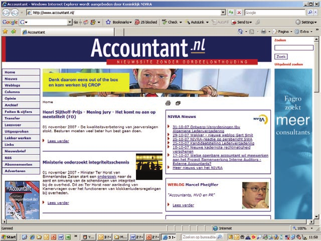 9.1.6 Website van Accountant.