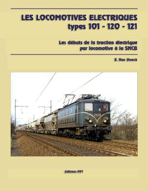 TSP-boetiek LES LOCOMOTIVES ELECTRIQUES TYPES 101-120-121 Naar dit boek werd al jaren uitgekeken. Dit boek, geschreven door Eric Van Hoeck bespreekt de eerste elektrische locomotieven van de NMBS.