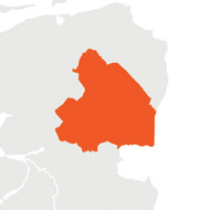 Regio-overzicht dt Ferwerderadeel Dantumadeel Kollummerland C.A.
