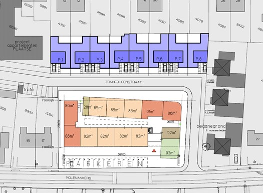 3 HISTORIE 1/2 Ontwikkeling Molave, realisatie woningen en appartementen Bodemonderzoek (standaard): bodemverontreiniging én grondwaterverontreiniging Sanering bodem