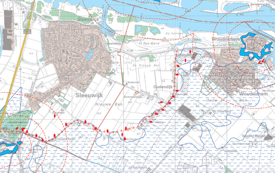 Fort Giessen Het gehele Fort heeft de bestemming Natuur, dat aansluit bij het eigendom van het Brabants Landschap. Extensieve begrazing in het kader van natuurbeheer blijft mogelijk.