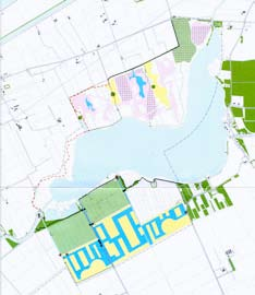 Provinciale Ecologische Hoofdstructuur De provincie voorziet in twee verbindingszones, waarin het Schildmeer een centrale positie inneemt.