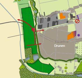 2. Nut en noodzaak van randweg Drunen-west In het kader van het GOL wordt aansluiting 40 omgebouwd tot volledige aansluiting Drunen-west en Waalwijk-oost.