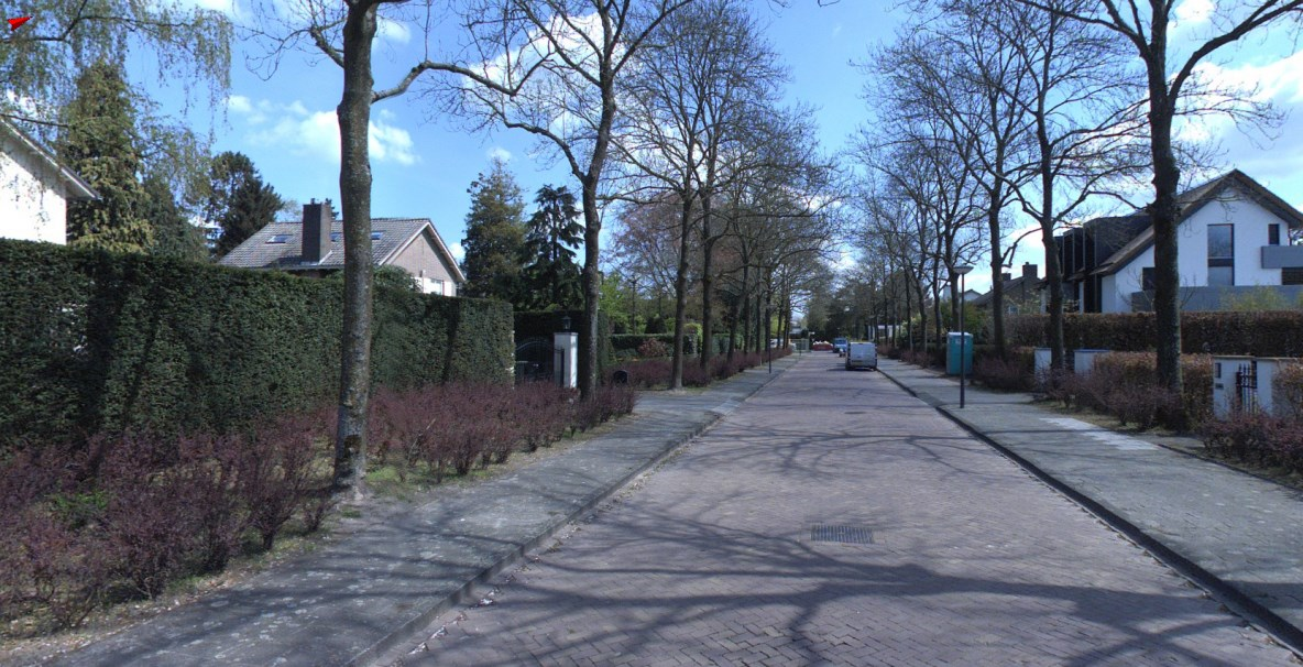 Kaart: 10 Locatie: 10.44 Forestierlaan Beplanting rooien en aan de noordzijde gras inzaaien.