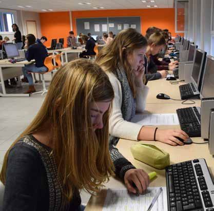 Inhoud Leren op school Het studieaanbod in De Bron De Bron biedt een waaier aan studierichtingen aan, elk met hun specifieke invulling en eigenheid.