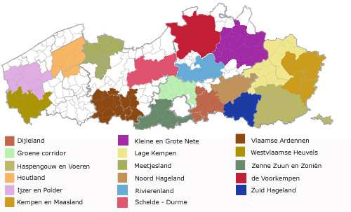 Regionale Landschappen in Vlaanderen duurzame samenwerkingsverbanden gericht op overleg en samenwerking met doelgroepen open ruimte ter bevordering van: Het