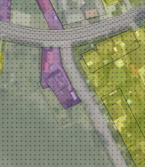 memoblad 4 Figuur 2: Vigerend bestemmingsplan met bouwvlak in wit aangeduid Voor het bedrijf aan de Provinciale weg 64 is, gemeten vanaf het bouwvlak, de dichtstbijzijnde woning gesitueerd aan de