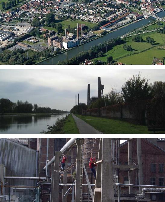 Hotspot 2: ontmoetingsplaats Transfo Industrieel erfgoed Schouwen: landmark langs het kanaal Buiteninfrastructuur: avontuurlijke sporten Nabijheid van de Brug
