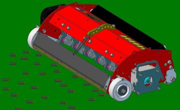 EERSTE SETUP: De heads worden standard geleverd met de motor aansluiting aan de rechter kant.