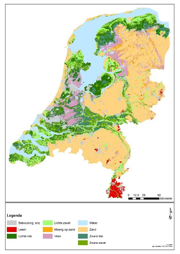 5 De parameters voor bodemvruchtbaarheid en voor ruwvoerkwaliteit worden weergegeven voor: Voor Nederland per grondsoort (alleen voor de parameters voor bodemvruchtbaarheid); en Per
