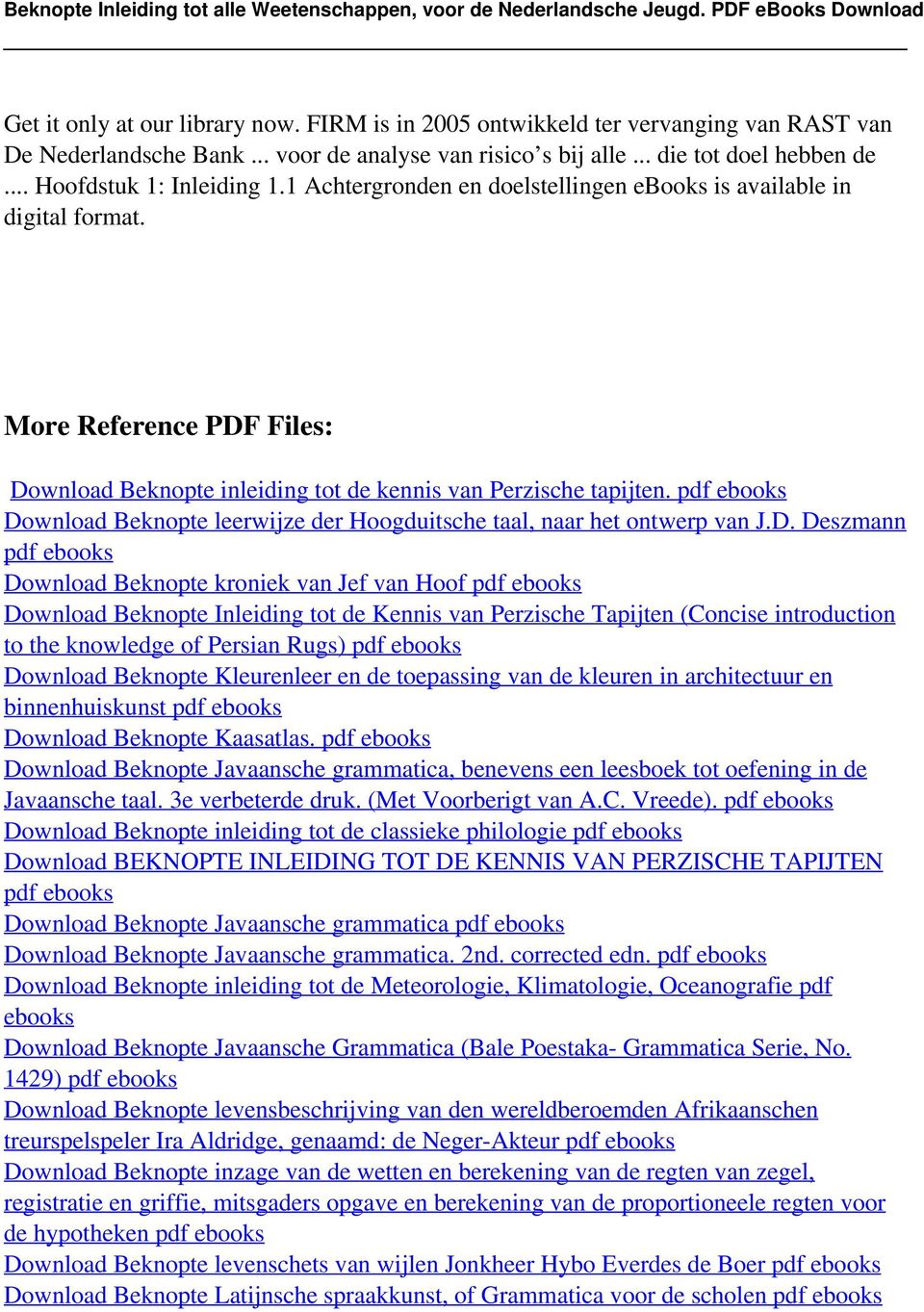 pdf ebooks Do