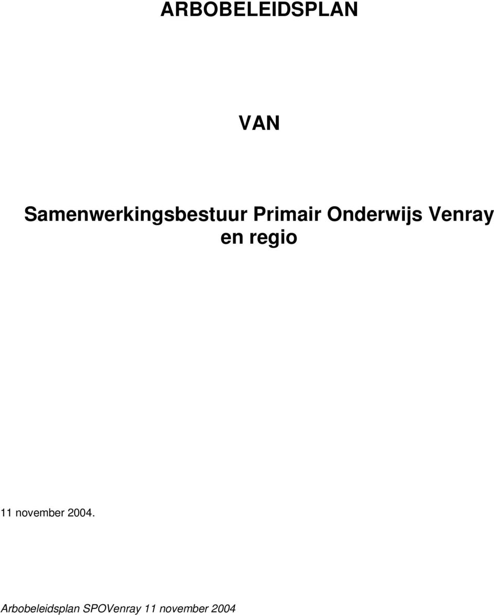 Onderwijs Venray en regio 11