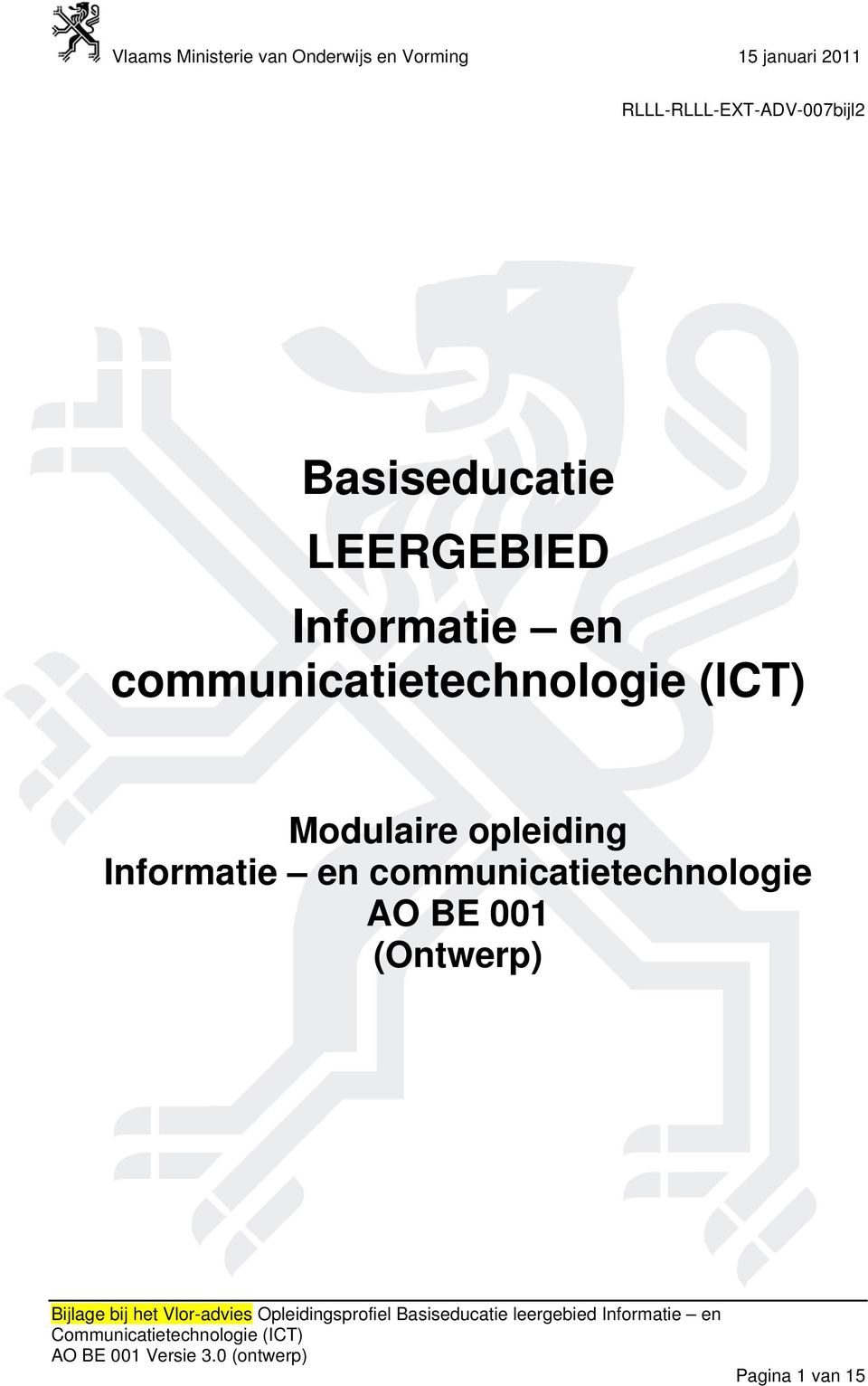 communicatietechnologie (ICT) Modulaire