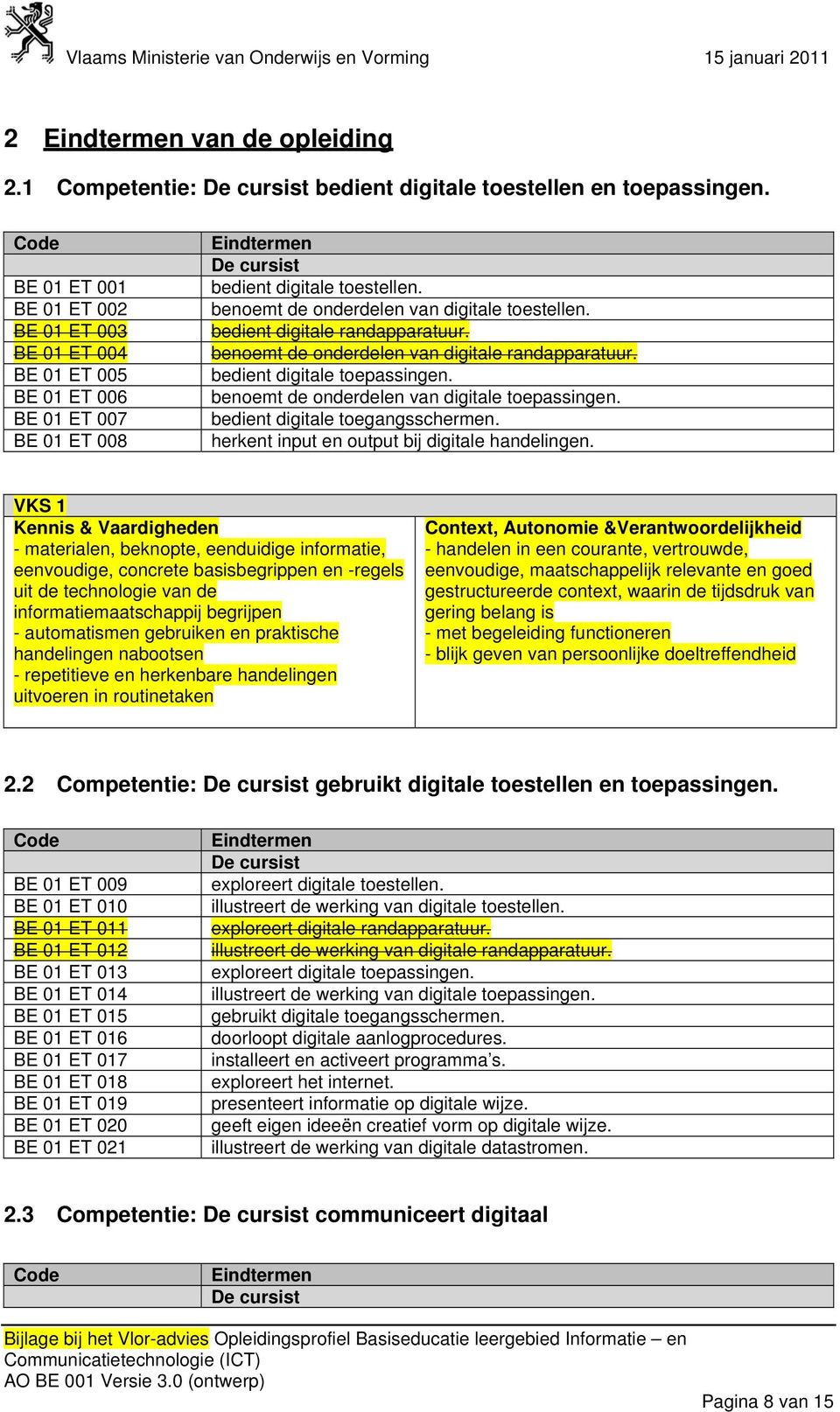 bedient digitale randapparatuur. benoemt de onderdelen van digitale randapparatuur. bedient digitale toepassingen. benoemt de onderdelen van digitale toepassingen. bedient digitale toegangsschermen.