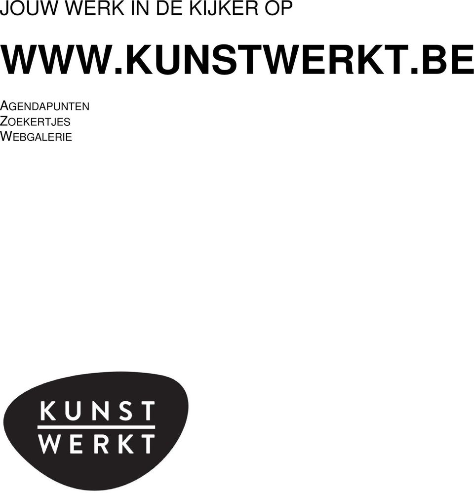 KUNSTWERKT.