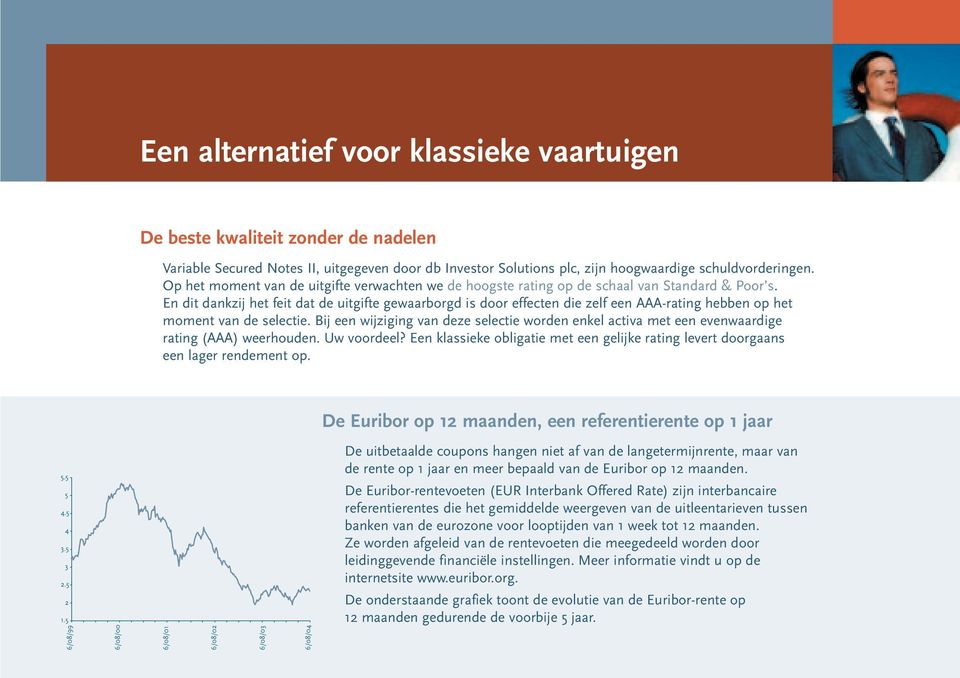 En dit dankzij het feit dat de uitgifte gewaarborgd is door effecten die zelf een AAA-rating hebben op het moment van de selectie.