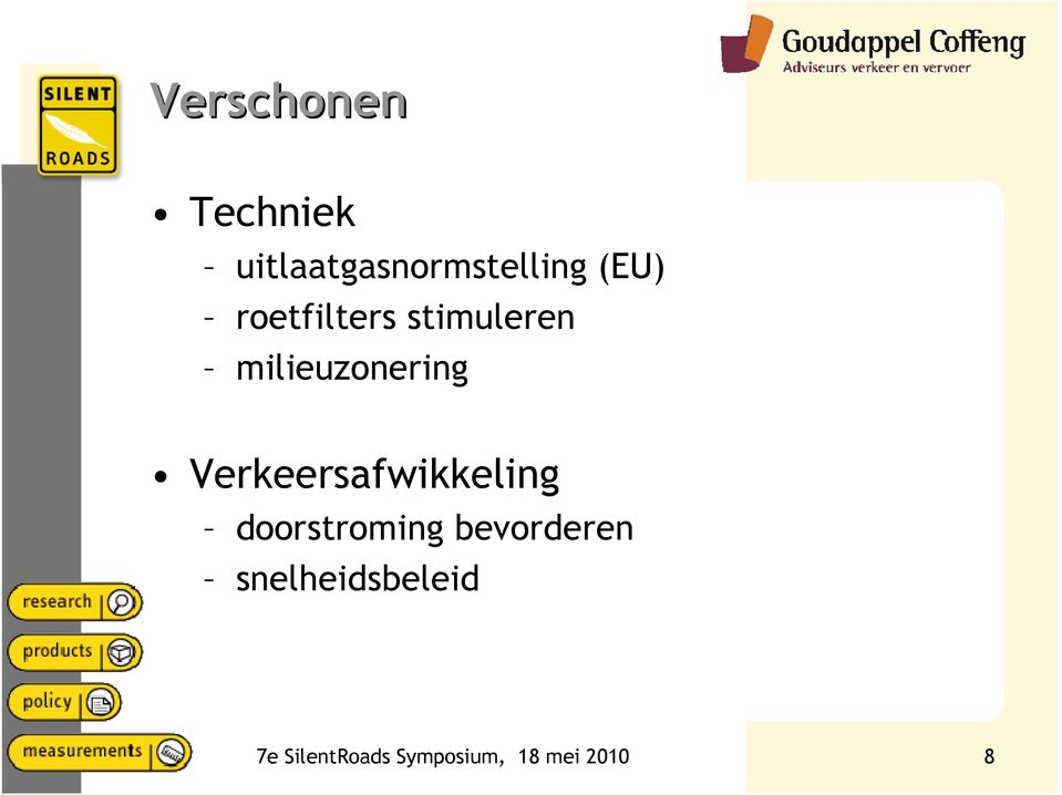 Verkeersafwikkeling doorstroming bevorderen