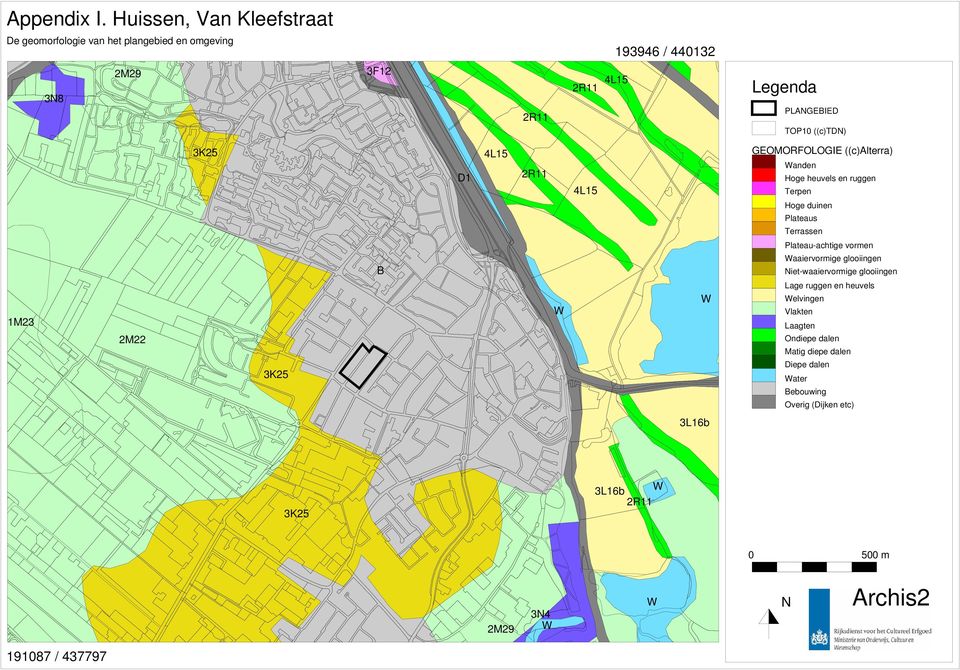 ((c)tdn) 3K25 D1 4L15 2R11 4L15 GEOMORFOLOGIE ((c)alterra) Wanden Hoge heuvels en ruggen Terpen Hoge duinen Plateaus Terrassen Plateau-achtige