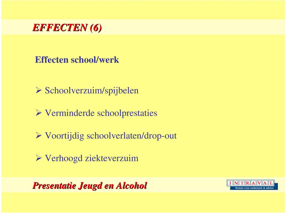 schoolprestaties Voortijdig