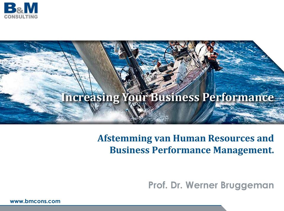 Performance Management.