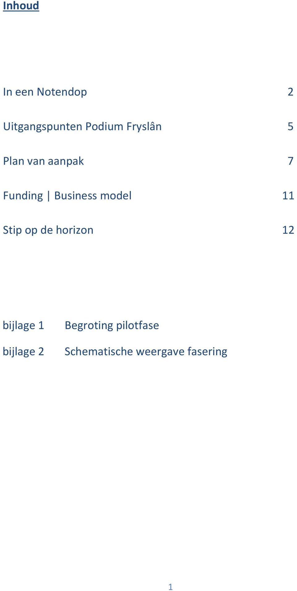 model 11 Stip op de horizon 12 bijlage 1 bijlage